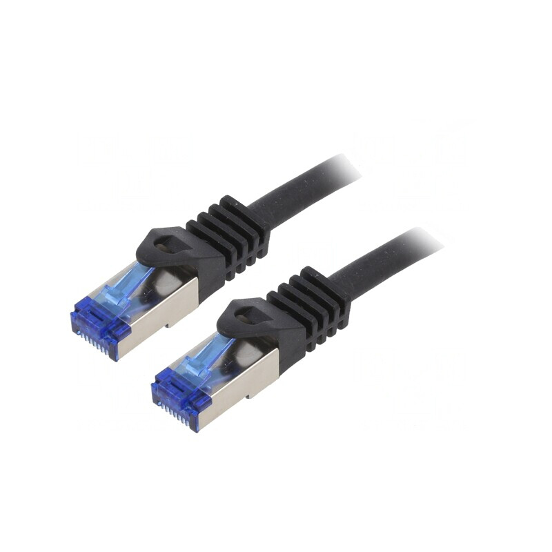 Patch Cord S/FTP Cat6a LSZH Negru 5m | Electronic-mag.ro | Componente Electronice Patch Cord S/FTP Cat6a LSZH Negru 5m | Electronic-mag.ro | Componente Electronice
