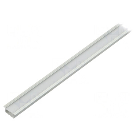 Profil LED Aluminiu Încastrat 1m Lăptoasă Naturală | Electronic-mag.ro | Componente Electronice