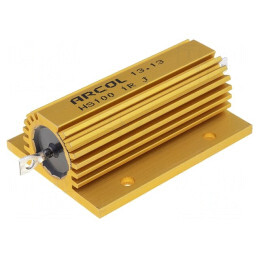 Rezistor Bobinat cu Radiator 100mΩ 100W ±5% | Electronic-mag.ro | Componente Electronice