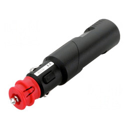 Mufă brichetă auto terminal șurub 8A 12-24V | Electronic-mag.ro | Componente Electronice