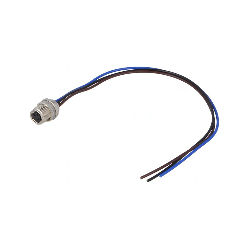 Conector M8 0,2m Mamă 3 Pin Filet Interior | Electronic-mag.ro | Componente Electronice Conector M8 0,2m Mamă 3 Pin Filet Interior | Electronic-mag.ro | Componente Electronice