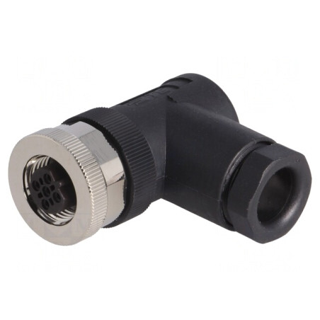 Mufă Mamă M12 5 PIN B-Profibus IP67 60V 4A pe Cablu | Electronic-mag.ro | Componente Electronice