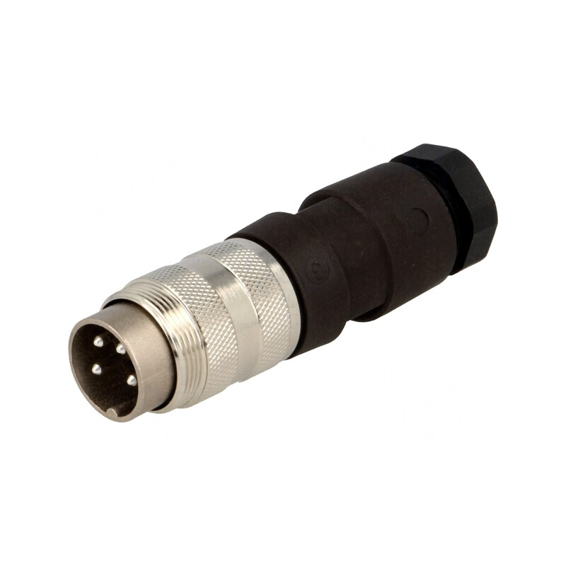 Conector M16 mufă tată 4 pini drept 5A 300V pe cablu | Electronic-mag.ro | Componente Electronice Conector M16 mufă tată 4 pini drept 5A 300V pe cablu | Electronic-mag.ro | Componente Electronice