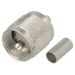 Mufă UHF Tată Crimpat 50Ω | Electronic-mag.ro | Componente Electronice