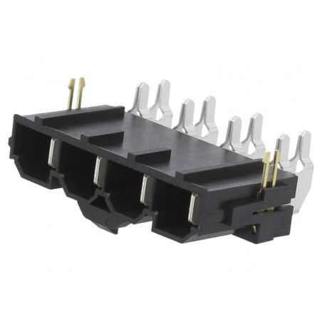 Soclu cablu-placă Mini-Fit 10mm 4 pini aurit | Electronic-mag.ro | Componente Electronice