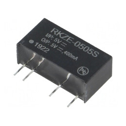 Convertor DC/DC 2W 5V 400mA SIP7 | Electronic-mag.ro | Componente Electronice