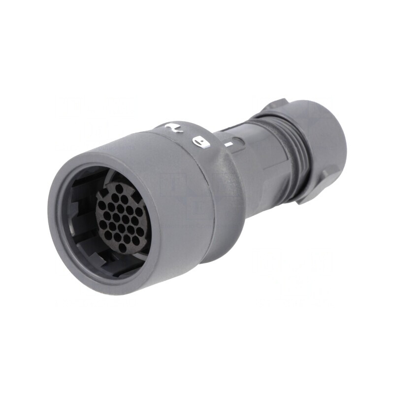 Conector Circular Mamă 22 Pin fără Contacte | Electronic-mag.ro | Componente Electronice