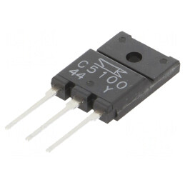 Tranzistor: NPN; bipolar; 120V; 8A; 75W; TO3PF