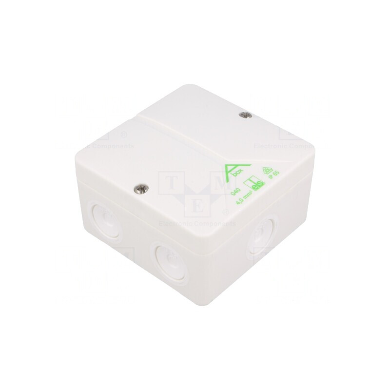 Cutie de Conexiuni Polistiren 93x93x55mm | Electronic-mag.ro | Componente Electronice