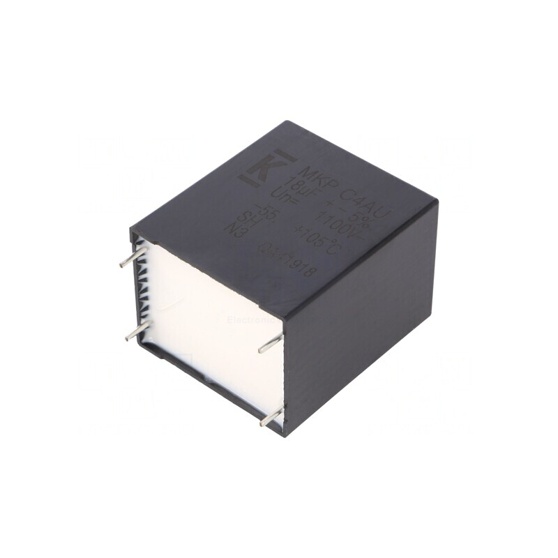 Condensator Polipropilenă DC-Link 18uF 3,5mΩ THT ±5% | Electronic-mag.ro | Componente Electronice