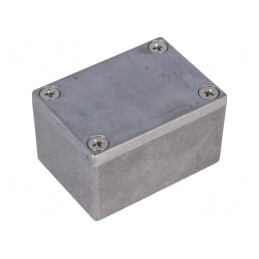 Carcasă Universală Aluminiu IP54 38x52x27mm | Electronic-mag.ro | Componente Electronice
