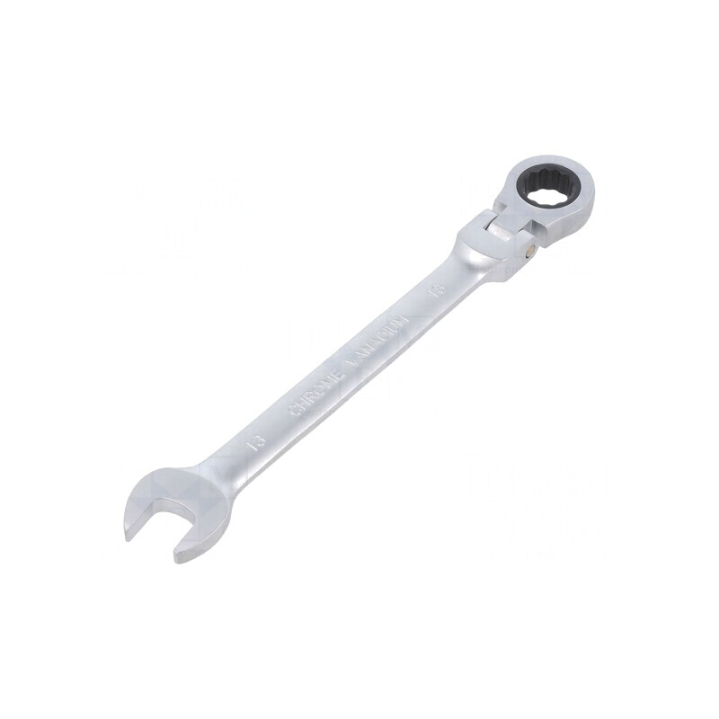 Cheie combinată cu piedică și articulație 13mm satinat | Electronic-mag.ro | Componente Electronice