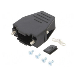 Carcasă pentru Conectori D-Sub 9pin și 15pin | Electronic-mag.ro | Componente Electronice