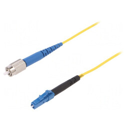 Patch Cord Fibră Optică FC/UPC la LC/UPC 1m 9/125um | Electronic-mag.ro | Componente Electronice
