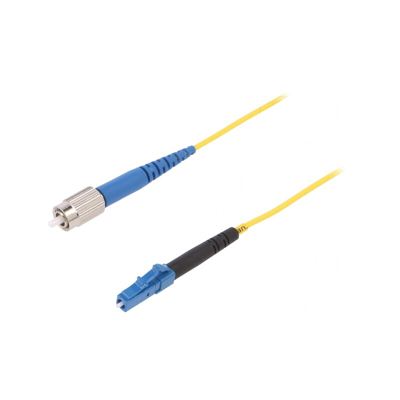 Patch Cord Fibră Optică FC/UPC la LC/UPC 1m 9/125um | Electronic-mag.ro | Componente Electronice