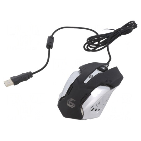 Mouse Optic USB cu Cablul 1,5m - Negru și Culori Multiple | Electronic-mag.ro | Componente Electronice