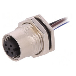 Soclu M12 4 PIN IP68 DeviceNet/CANopen Mamă | Electronic-mag.ro | Componente Electronice