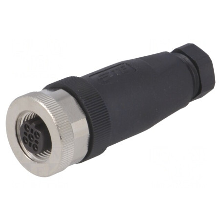 Mufă M12 5PIN Mamă B-Profibus IP67 60V | Electronic-mag.ro | Componente Electronice