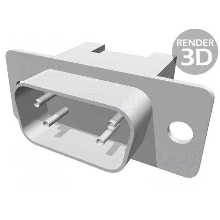Mufă D-Sub 9P Tată pentru Cablu-Bandă IDC 1,27mm | Electronic-mag.ro | Componente Electronice
