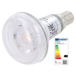 Lampă LED E14 2,8W 2700K 210lm Alb Cald