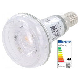 Lampă LED E14 2,8W 2700K 210lm Alb Cald | Electronic-mag.ro | Componente Electronice