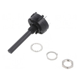 Comutator Rotativ SPST 2.5A 125VAC 12 Pozitii | Electronic-mag.ro | Componente Electronice