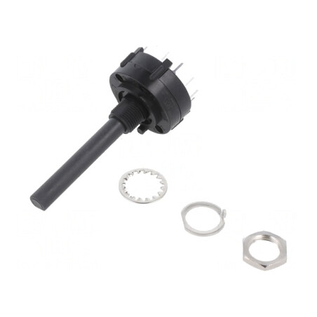 Comutator Rotativ SPST 2.5A 125VAC 12 Pozitii | Electronic-mag.ro | Componente Electronice