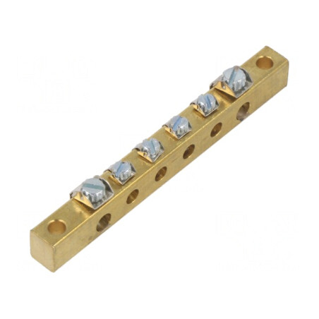 Regletă de conexiuni terminal cu șurub 4mm2 10mm2 1 pistă | Electronic-mag.ro | Componente Electronice
