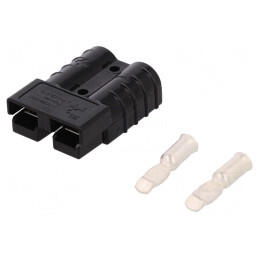 Mufă cablu-cablu SB50 hermafrodită 2 pini crimpată | Electronic-mag.ro | Componente Electronice