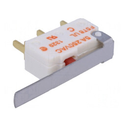 Microîntrerupător cu Manetă SPDT 5A 250VAC | Electronic-mag.ro | Componente Electronice