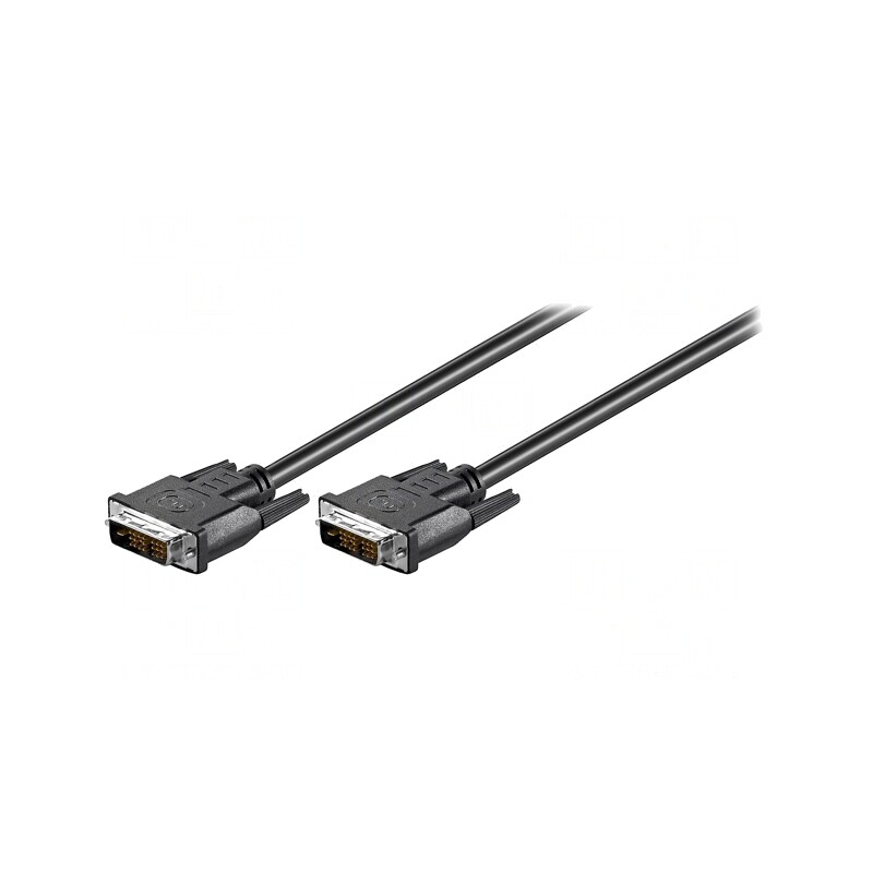 Cablu DVI-D 2m Negru | Electronic-mag.ro | Componente Electronice Cablu DVI-D 2m Negru | Electronic-mag.ro | Componente Electronice