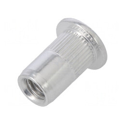 Piuliță nit M6 aluminiu 20 buc. | Electronic-mag.ro | Componente Electronice