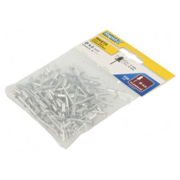 Diblu Aluminiu 4mm x 8mm - 100 Bucăți | Electronic-mag.ro | Componente Electronice