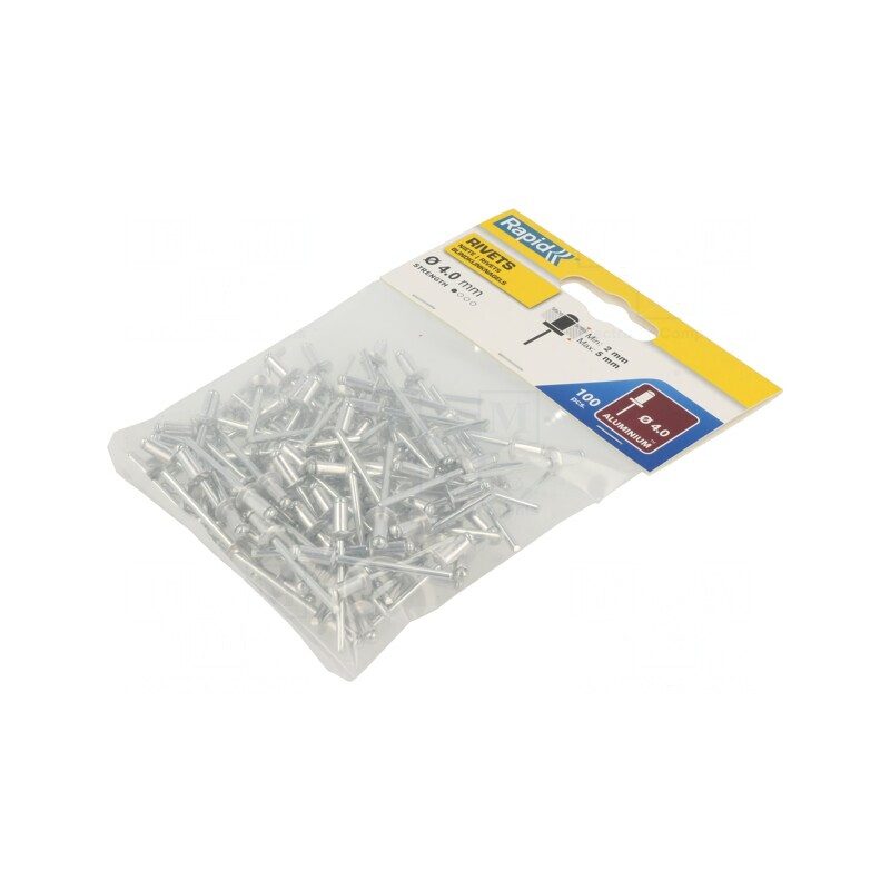 Diblu Aluminiu 4mm x 8mm - 100 Bucăți | Electronic-mag.ro | Componente Electronice