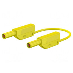 Cablu de măsurare 32A mufă banană 4 mm dublu | Electronic-mag.ro | Componente Electronice