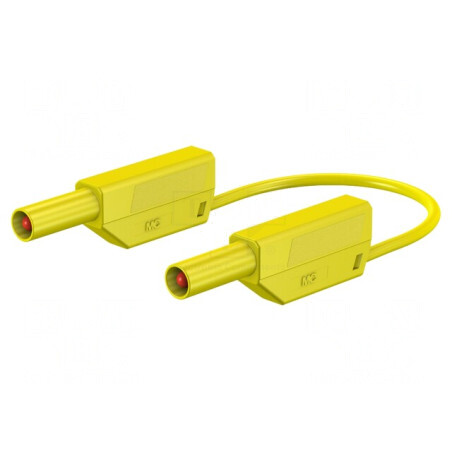 Cablu de măsurare 32A mufă banană 4 mm dublu | Electronic-mag.ro | Componente Electronice