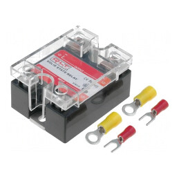 Releu Semiconductor 1-Fazat 10A 44-440VAC 4-16VDC | Electronic-mag.ro | Componente Electronice