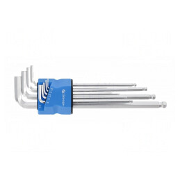 Set Chei Imbus Sferic Oțel Aliat 9 Bucăți | Electronic-mag.ro | Componente Electronice