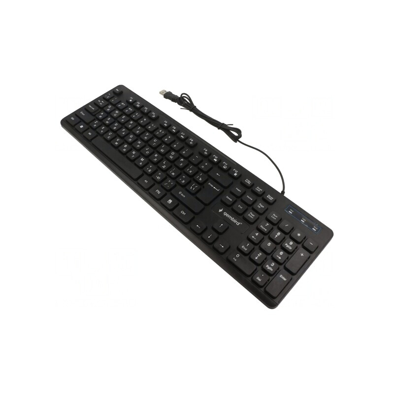 Tastatură USB Neagră RU Layout 1,4m | Electronic-mag.ro | Componente Electronice Tastatură USB Neagră RU Layout 1,4m | Electronic-mag.ro | Componente Electronice