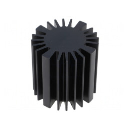 Radiator LED Negru 50x50mm | Electronic-mag.ro | Componente Electronice