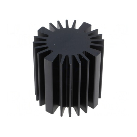 Radiator LED Negru 50x50mm | Electronic-mag.ro | Componente Electronice