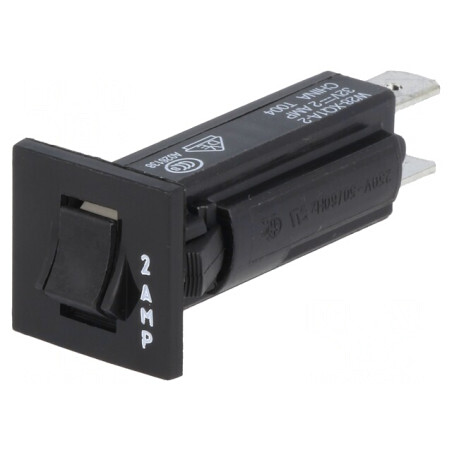 Întrerupător de Supracurent 2A 250VAC 32VDC SPST-NC | Electronic-mag.ro | Componente Electronice