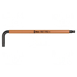 Cheie Imbus Hex-Plus Sferic 5mm 154mm Oțel | Electronic-mag.ro | Componente Electronice