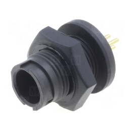 Conector Circular EN2 Soclu Tată pentru Panou | Electronic-mag.ro | Componente Electronice