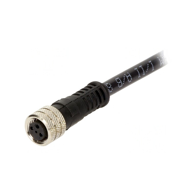Conector M8 Mamă 3 PIN cu Cablu Nano-Change 3A | Electronic-mag.ro | Componente Electronice