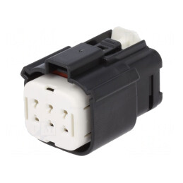 Conector Automotive MX150L Mamă Mufă pe Cablu 6 PIN IP67