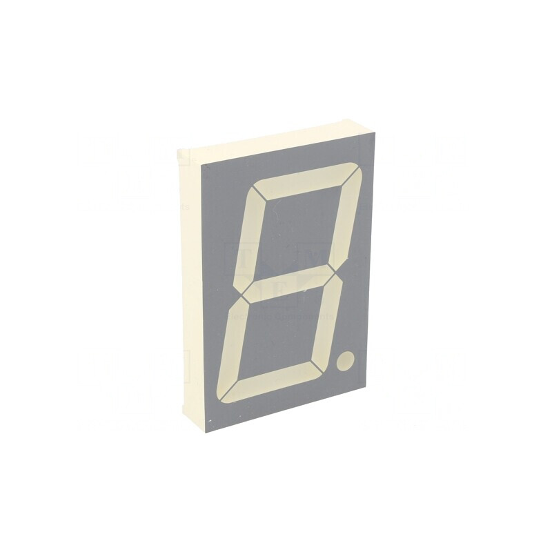Afişaj LED 7 Segmente 56.9mm Verde | Electronic-mag.ro | Componente Electronice