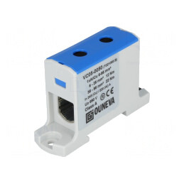Îmbinare Șine 6-95mm2 Albastră TS35 | Electronic-mag.ro | Componente Electronice