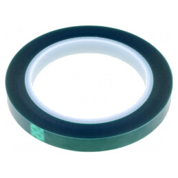 Bandă Electroizolantă Verde 12mm x 66m Silicon | Electronic-mag.ro | Componente Electronice