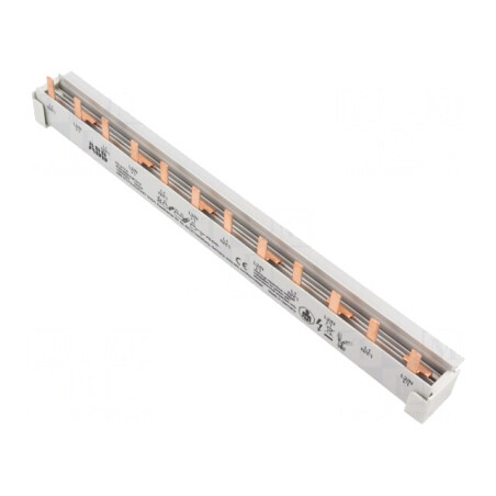 Bară Colectoare 10mm2 2 Poli 690V 63A | Electronic-mag.ro | Componente Electronice